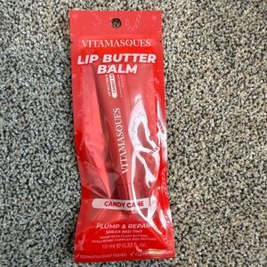 Vitamasques Candy Cane Lip Butter Balm - Sheer Red Tint